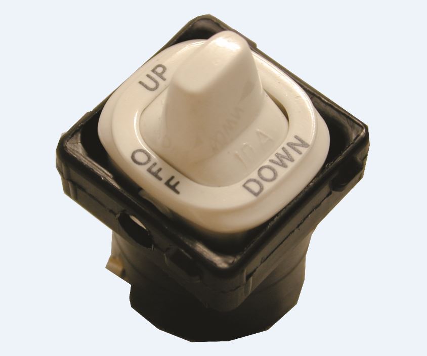 Toggle switch 240V p/n 14.201.000 switch only ADD the wall plate p/n 14.220.401 as an option or